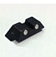 GLOCK TACCA DI MIRA ACCIAIO TRITIUM ALTEZZA = 6.5MM