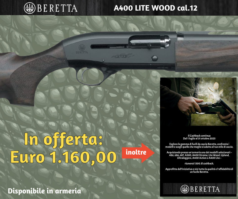 Semiautomatico Beretta A400 Lite Wood