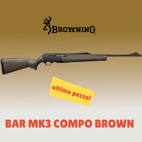 Carabina Browning BAR MK3 COMPO BROWN